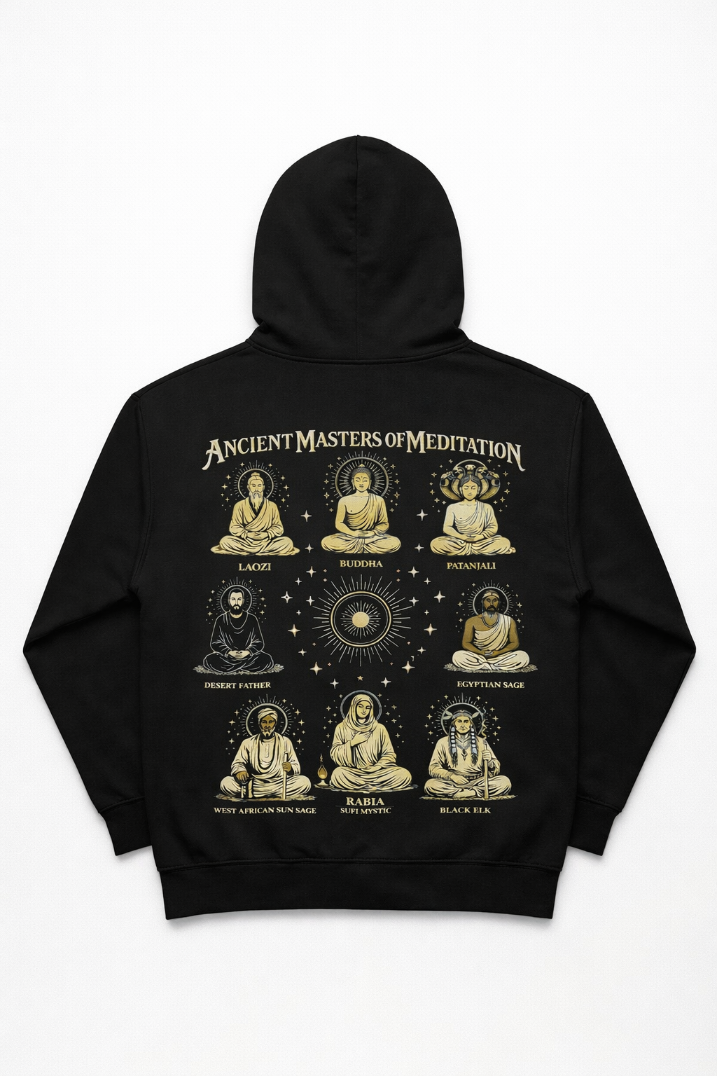 Circle of Light Heavyweight Hoodie — Ancient Masters
