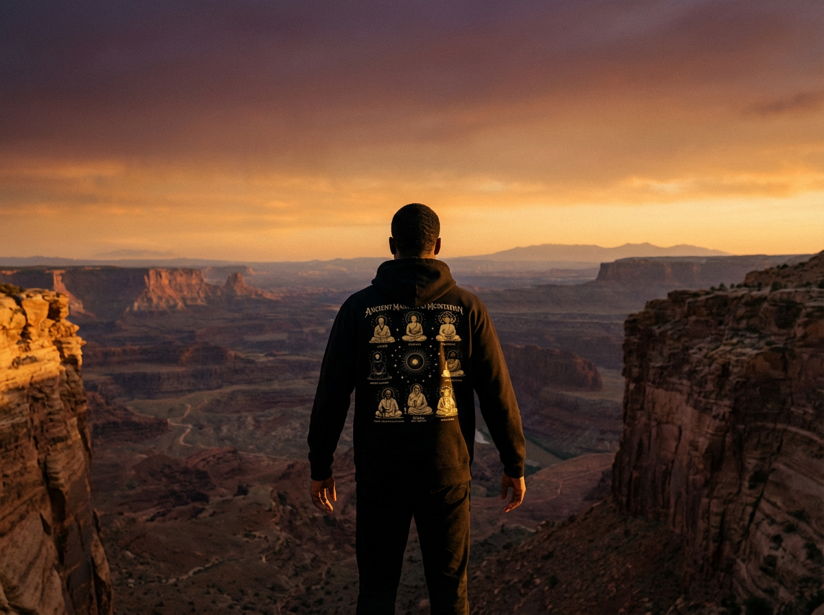 Circle of Light Heavyweight Hoodie — Ancient Masters